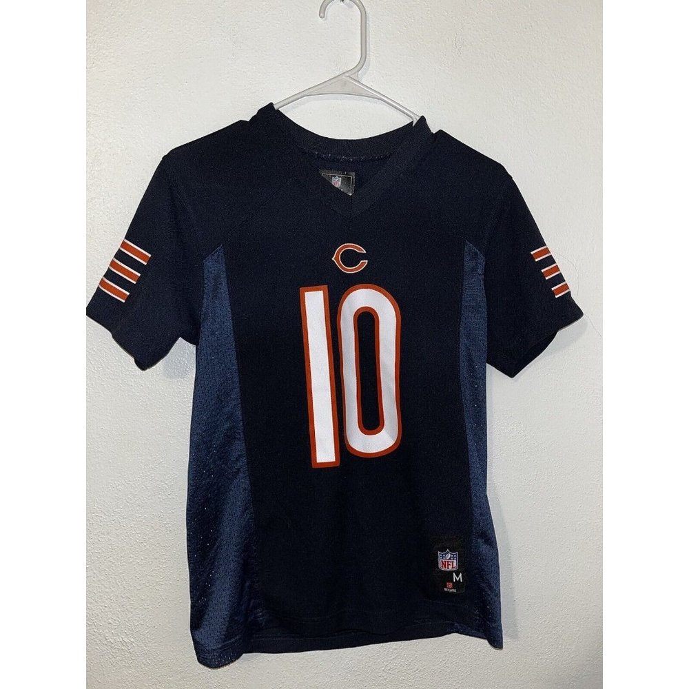 NFL Team Apparel #10 TRUBISKY Chicago Bears youth  jersey Size Medium